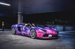 Lamborghini Aventador Roadster Galaxy Wrap by DXSC 2014 года